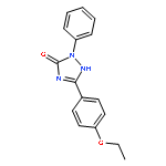 3H-1,2,4-Triazol-3-one, 5-(4-ethoxyphenyl)-1,2-dihydro-2-phenyl-