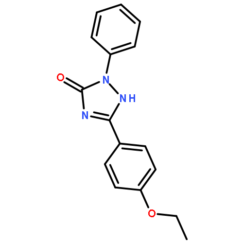 3H-1,2,4-Triazol-3-one, 5-(4-ethoxyphenyl)-1,2-dihydro-2-phenyl-