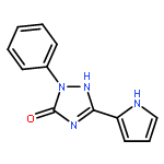 3H-1,2,4-TRIAZOL-3-ONE, 1,2-DIHYDRO-2-PHENYL-5-(1H-PYRROL-2-YL)-