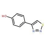 Phenol,4-(1,2,3-thiadiazol-4-yl)-