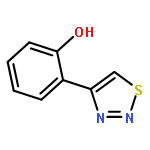 Phenol, 2-(1,2,3-thiadiazol-4-yl)-