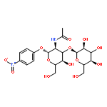 a-D-Galactopyranoside,4-nitrophenyl 2-(acetylamino)-2-deoxy-3-O-b-D-galactopyranosyl-