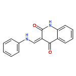 (3Z)-3-[(phenylamino)methylidene]quinoline-2,4(1H,3H)-dione