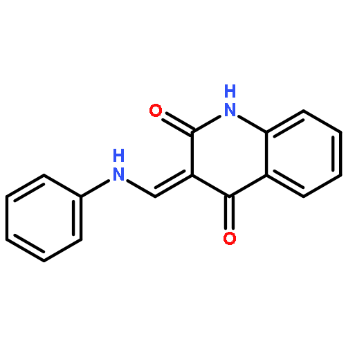 (3Z)-3-[(phenylamino)methylidene]quinoline-2,4(1H,3H)-dione