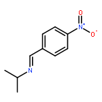 2-Propanamine, N-[(4-nitrophenyl)methylene]-, (E)-