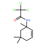 Acetamide, 2,2,2-trichloro-N-(1,5,5-trimethyl-2-cyclohexen-1-yl)-