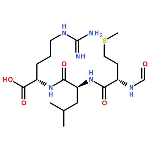 L-Arginine, N2-[N-(N-formyl-L-methionyl)-L-leucyl]-