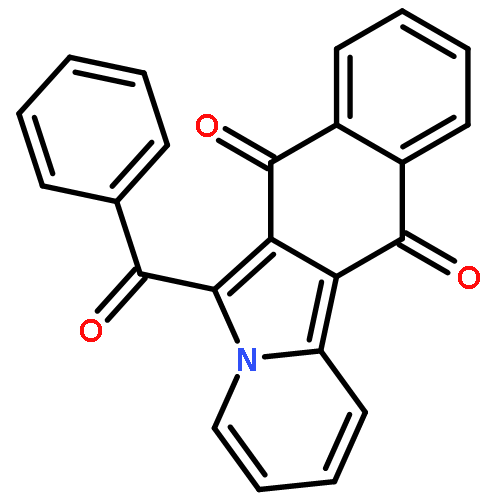 BENZO[F]PYRIDO[2,1-A]ISOINDOLE-7,12-DIONE, 6-BENZOYL-