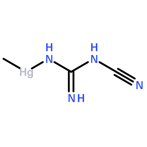 1-cyano-3-(methylmercurio)guanidine