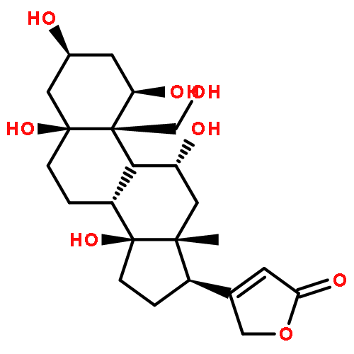 Card-20(22)-enolide,1,3,5,11,14,19-hexahydroxy-, (1b,3b,5b,11a)-