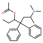 Benzeneethanol, b-[2-(dimethylamino)propyl]-a-ethyl-b-phenyl-, 1-acetate