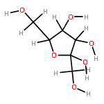 alpha-D-Furanose-form-Tagatose,,