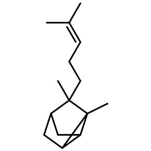 Tricyclo[2.2.1.0(2,6)]heptane, 1,7-dimethyl-7-(4-methyl-3-pentenyl)-, (-)-