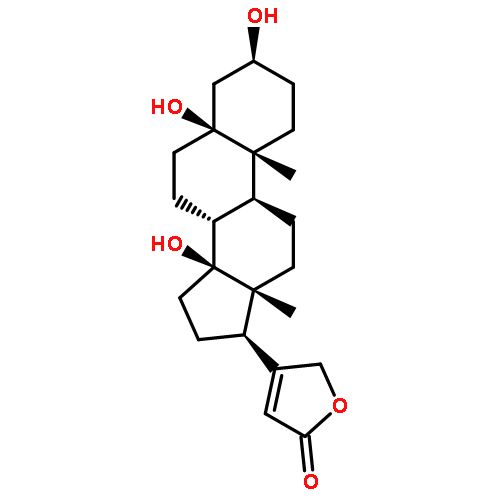 Card-20(22)-enolide,3,5,14-trihydroxy-, (3b,5b)-