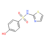 4-hydroxy-N-(1,3-thiazol-2-yl)benzenesulfonamide