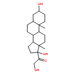 Pregnan-20-one,3,17,21-trihydroxy-, (3b,5a)- (9CI)