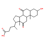 (3alpha,5beta)-3-hydroxy-7,12-dioxocholan-24-oic acid