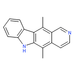 6H-Pyrido[4,3-b]carbazole,5,11-dimethyl-