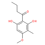 1-(2,6-dihydroxy-4-methoxy-3-methylphenyl)butan-1-one