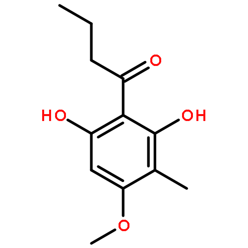 1-(2,6-dihydroxy-4-methoxy-3-methylphenyl)butan-1-one