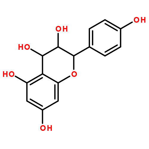 2-(4-hydroxyphenyl)-3,4-dihydro-2H-chromene-3,4,5,7-tetrol