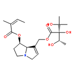 L-threo-Pentitol,1,5-dideoxy-2-C-methyl-3-C-[[[(1R,7aR)-2,3,5,7a-tetrahydro-1-[[(2Z)-2-methyl-1-oxo-2-buten-1-yl]oxy]-1H-pyrrolizin-7-yl]methoxy]carbonyl]-