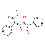 Benzeneacetic acid, a-(3-hydroxy-5-oxo-4-phenyl-2(5H)-furanylidene)-,methyl ester, (aE)-