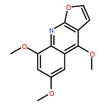 Furo[2,3-b]quinoline, 4,6,8-trimethoxy-