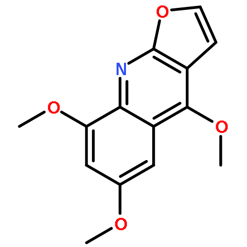 Furo[2,3-b]quinoline, 4,6,8-trimethoxy-