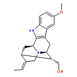 6,10-Methanoindolo[3,2-b]quinolizine-11-methanol,9-ethylidene-5,6,8,9,10,11,11a,12-octahydro-2-methoxy-,(6S,7R,9E,10R,11R,11aS)-