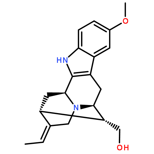 6,10-Methanoindolo[3,2-b]quinolizine-11-methanol,9-ethylidene-5,6,8,9,10,11,11a,12-octahydro-2-methoxy-,(6S,7R,9E,10R,11R,11aS)-