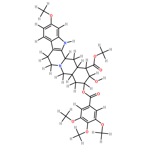 (3beta,16beta,17alpha,18beta,20alpha)-17-hydroxy-11-methoxy-18-[(3,4,5-trimethoxybenzoyl)oxy]-yohimban-16-carboxylic acid, methyl ester