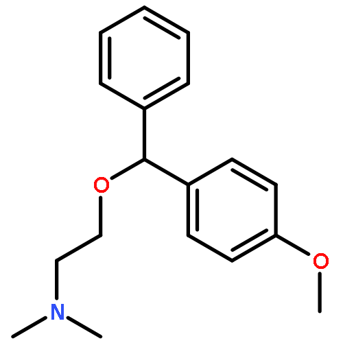 Ethanamine,2-[(4-methoxyphenyl)phenylmethoxy]-N,N-dimethyl-