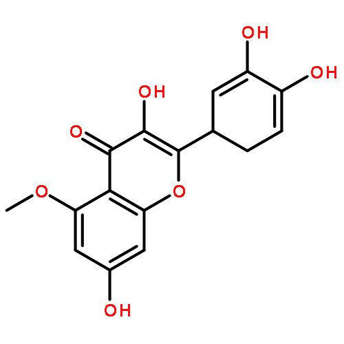 2-(3,4-Dihydroxycyclohexa-2,4-dien-1-yl)-3,7-dihydroxy-5-methoxy-4H-chromen-4-one