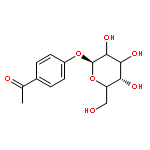 Ethanone, 1-[4-(b-D-glucopyranosyloxy)phenyl]-