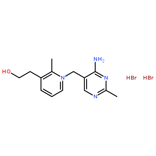 Pyridinium,1-[(4-amino-2-methyl-5-pyrimidinyl)methyl]-3-(2-hydroxyethyl)-2-methyl-,bromide, hydrobromide (1:1:1)