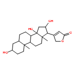 Card-20(22)-enolide,3,14,16-trihydroxy-, (3b,5b,16b)-