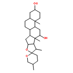 (25R)-5alpha-spirostan-3beta,12beta-diol