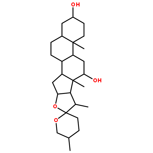 (25R)-5alpha-spirostan-3beta,12beta-diol