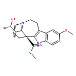 Ibogamine-18-carboxylicacid, 20-hydroxy-12-methoxy-, methyl ester, (20S)-