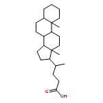 Cholan-24-oic acid, (5b)-