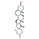 Spirosol-5-en-3-ol, (3b,22b,25S)-