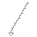 2-[(1E,3E,5E,7E,9E,11E,13E,15E,17E,19E,21E)-3,7,12,16,20,24-HEXAMETHYLPENTACOSA-1,3,5,7,9,11,13,15,17,19,21,23-DODECAENYL]-1,3,3-TRIMETHYLCYCLOHEXENE