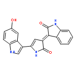 (3Z)-3-[5-(5-HYDROXY-1H-INDOL-3-YL)-2-OXO-1H-PYRROL-3-YLIDENE]-1H-INDOL-2-ONE