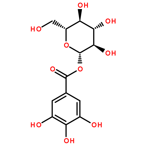 D-Glucopyranose,1-(3,4,5-trihydroxybenzoate)