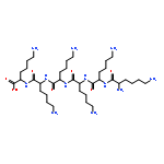 L-Lysine, L-lysyl-L-lysyl-L-lysyl-L-lysyl-L-lysyl-