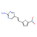 1,2,4-Triazin-3-amine,6-[2-(5-nitro-2-furanyl)ethenyl]-