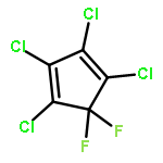 1,3-Cyclopentadiene, 1,2,3,4-tetrachloro-5,5-difluoro-