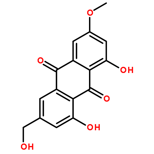 1,8-DIHYDROXY-3-(HYDROXYMETHYL)-6-METHOXYANTHRACENE-9,10-DIONE