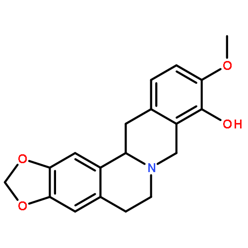 10-methoxy-5,8,13,13a-tetrahydro-6H-[1,3]dioxolo[4,5-g]isoquino[3,2-a]isoquinolin-9-ol